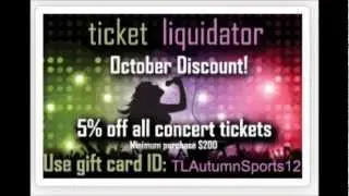 Ticket Liquidator Coupon