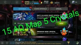 15xAQ Map 5 Crystals | Marvel Contest of Champions
