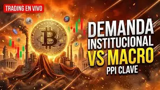 🚨BITCOIN HOY: PPI en juego y el mercado en zona decisiva❓| Trading en Vivo