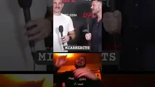 Strickland would KO Bisping easy #ufc #mma #fans #reaction #miabreacts