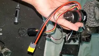 Instalando el hobbywing SE 1800kv