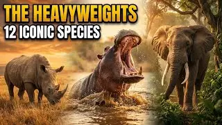 12 Giants of Africa: From Rhinos to Nile Monitors (4K Wildlife Atlas)