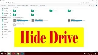 How to Hide Computer Drive Without Software