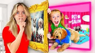 Строим 5 СЕКРЕТНЫХ комнат, которые вы НИКОГДА не найдете!