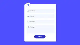 How to Create a Form Design Using HTML and CSS Only in Urdu/Hindi