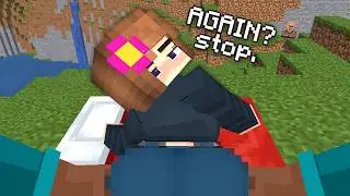 Can I beat Minecraft while my Friend rails me AGAIN?
