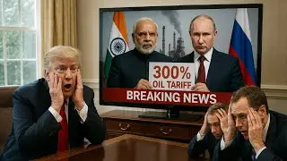 INDIA STRIKES BACK: Modi Slaps 300% Tariffs on US Oil Until Trump Lifts Sanctions on Russia