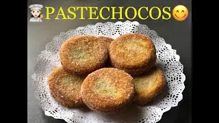 PASTELITOS de CHOCOLATE con PAN de MOLDE - FACIL y RAPIDO de HACER🍩🍫🍞