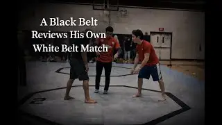 A Black Belt Reviews His Own White Belt Match (No Gi Finals)