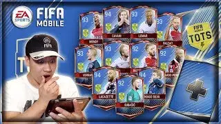 LIGUE 1 TOTS BUNDLE OPENING!! 4 TOTS PULLS FIRE!! FIFA MOBILE