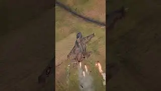 Sky Combat Showdown: One Jet Down!