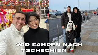 WIR FAHREN NACH TSCHECHIEN 🇨🇿 | ÜBERRASCHUNGSPARTY 🎉🥳 | VLOG