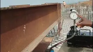 ANCHOR PILE METHOD - Vertical pile load test by reaction beam 