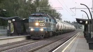Тепловоз ТЭП70S-0229 на о.п. Лаагри / TEP70S-0229 at Laagri stop