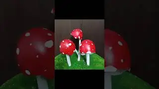 #diy #eggshellcraft #mushroom #easy #easycraft #homedecor #painting #shortvideo
