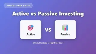 Active vs Passive Investing: Which Strategy is Better for You? (Complete Guide)