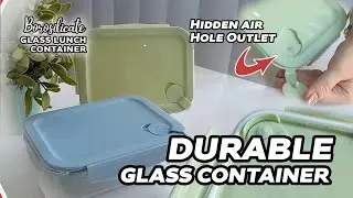 Borosilicate Glass Lunch Container - 1040ml