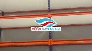 installation de rayonnages mi-lourds à 4 étagères pour une entreprise d'aéronautique