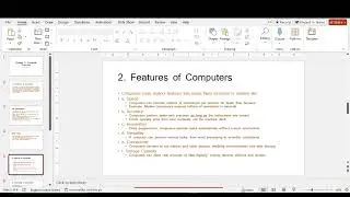 PowerPoint Presentation with Word document in few clicks | TECH LEARNER
