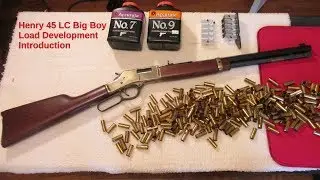 Henry 45 LC 50 Yard Hunting Load Development #1