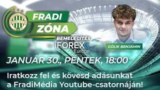 Fradi Média | Bemelegítés by iFOREX Europe: Gólik Benjámin