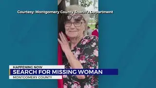 Deputies searching for missing woman out of Montgomery County