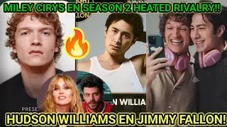 HUDSON EN JIMMY FALLON🔥 NOTICIAS HEATED RIVALRY #HUDSONWILLIAMS #CONNOR#HEATEDRIVARLRY #MILEYCIRYS