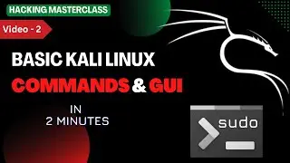 Learn the basic Linux commands and latest Kali Linux GUI in 2023