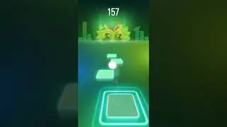 Tile hop gameplay