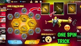 🤯New Xm8 Ring Event One Spin Trick 🤩🔥| Xm8 X Mac10 Ring Event Spin Trick | Free Fire New Event