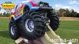 Austin Bounce House Rentals - Monster Truck Combo Inflatable