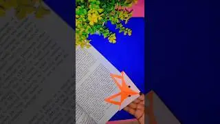 DIY Fox 🦊 bookmark 📑 l Origami paper Art