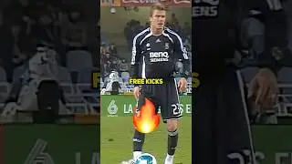 The secret of David Beckham&rsquo;s free kicks 🚀