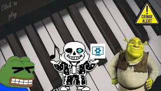 Making a piano in Wallpaper Engine and playing memes on it | very cringe | Wallpaper Engine #15