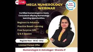 Free Mega Numerology Webinar. . #Numerology #Astrology #numerologyexplained