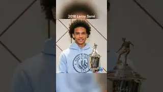The last 10 PFA young player of the year winners #wonderkids #footballawards #premierleague