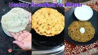 Healthy Multigrain Methi Mooli Paratha | Diabetic & Weight Loss Recipe
