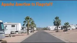 Driving from Apache to Flagstaff