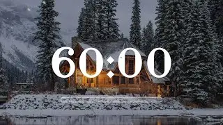 1 hour timer with winter holiday lofi ❄️