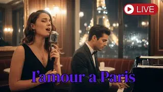 Romantic French Music 💫 Paris Love Story | Soft Piano & French Ballads