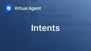 Zoom Virtual Agent Intents