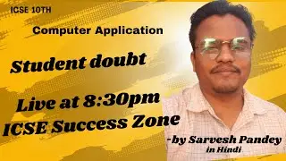 ICSE Success Zone Live Stream
