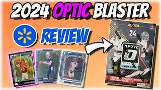 Brand New: 2024 Donruss Optic Football Blaster Box Walmart Variation Review