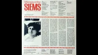 Margarethe Siems - Sopran (сторона 2) Lp