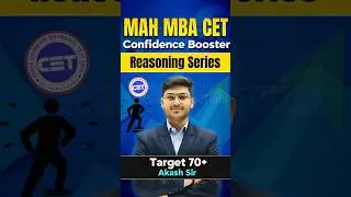 Syllogism Confidence booster . #mahmbacet2026