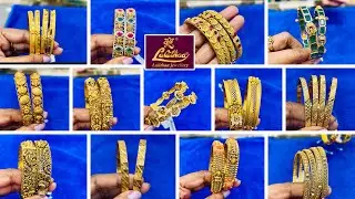 #2026 Lalithaa jewellery Mart Gold Bangles Designs 4.1% Making |Lightweight 22kt Gold Bangles design