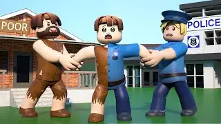 ROBLOX Brookhaven 🏡RP: Poor Become Police | Roblox Jack