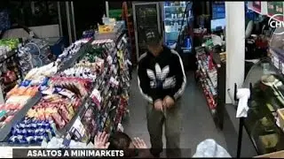 Bandas especializadas realizan violentos robos a minimarkets - CHV NOTICIAS