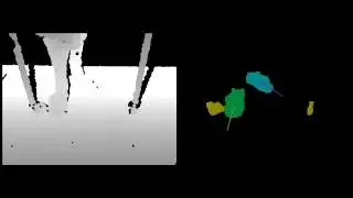Real-time feet tracking with an Active Depth sensor placed in a walker