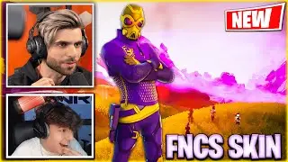 Streamers Unlock FNCS Elite Skin In Fortnite | FNCS Victor Elite Skin Gameplay